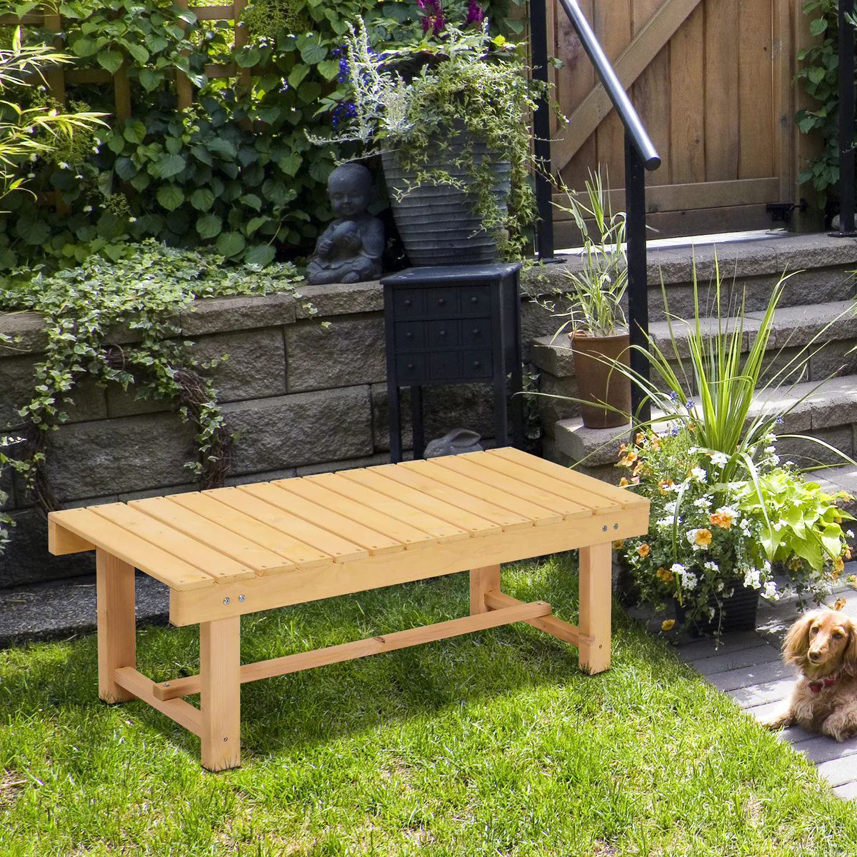 Wood Bench1